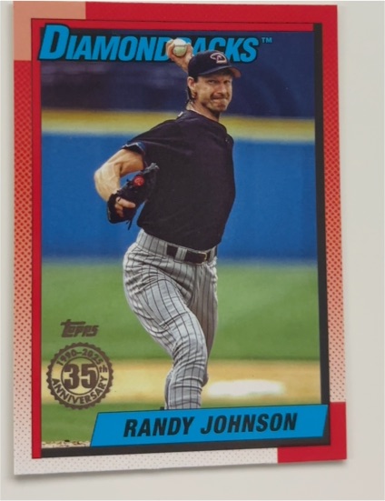 2025 Topps #90B2-50 Randy Johnson — front
