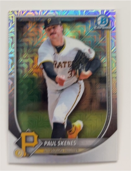 2025 Bowman Chrome #30 Paul Skenes — front
