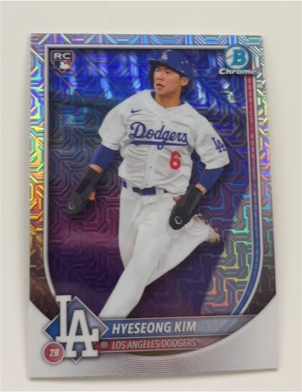 2025 Bowman Chrome #91 Hyeseong Kim — front