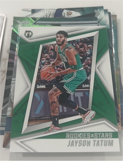 2021-22 Panini Chronicles Rookies & Stars #124 Jayson Tatum — front