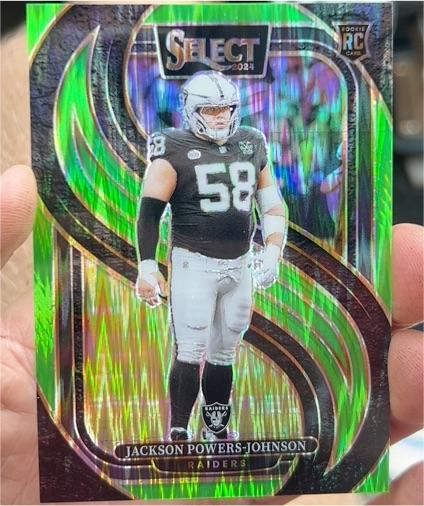 2024 Panini Select #148 Jackson Powers-Johnson — front