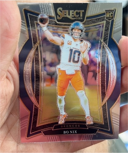 2024 Panini Select #30 Bo Nix — front