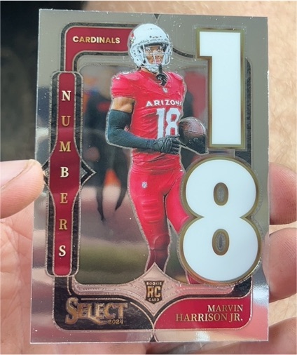 2024 Panini Select #4 Marvin Harrison Jr. — front