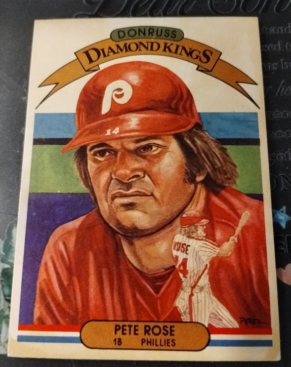1982 Donruss Diamond Kings #1 Pete Rose — front