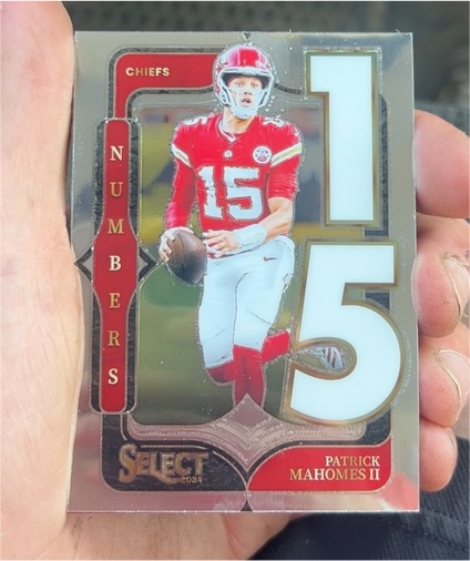 2024 Panini Select #9 Patrick Mahomes II — front