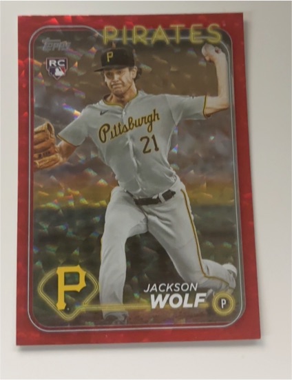 2024 Topps Series 2 #523 Jackson Wolf — front