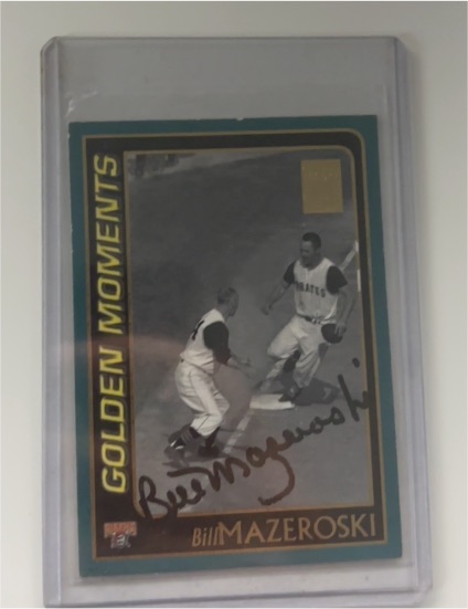2000 Topps Golden Moments #380 Bill Mazeroski — front