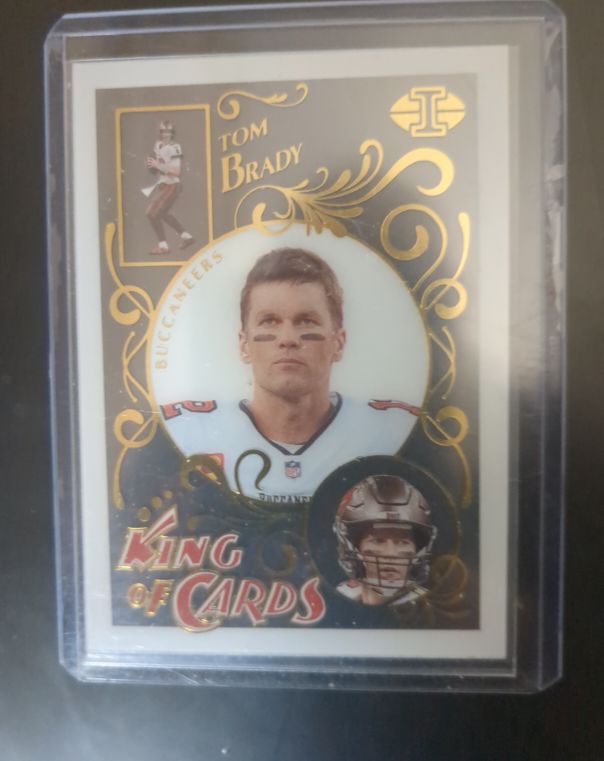 2021 Panini Illusions King of Cards #KC-2 Tom Brady — front