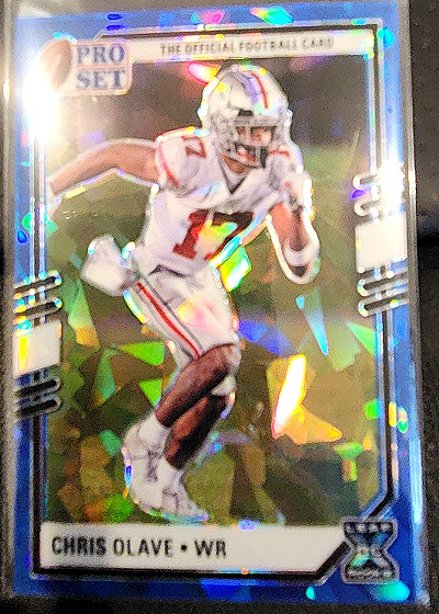 2022 Leaf Pro Set #PSB-001 Chris Olave — front
