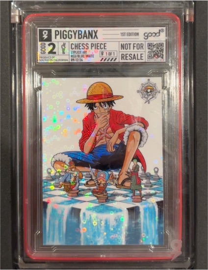 2024 Good Job Chess Piece #2 Monkey D. Luffy — front
