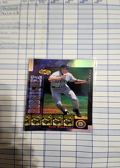 2000 Upper Deck Ionix #R51 Alex Rodriguez — front