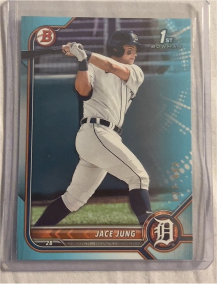 2022 Bowman Draft #BD-15 Jace Jung — front
