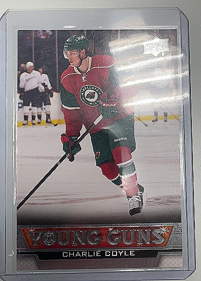 2013-14 Upper Deck Young Guns #233 Charlie Coyle — front
