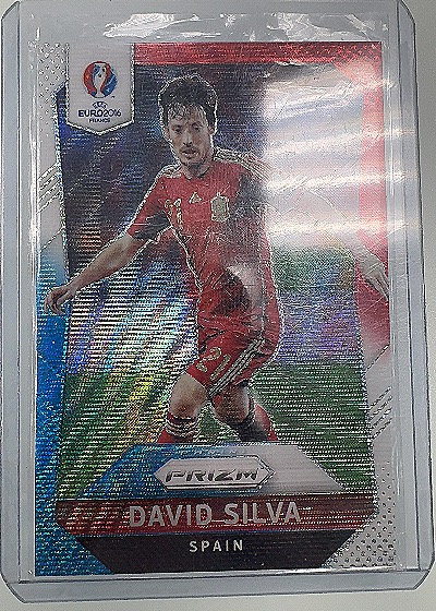 2016 Panini Prizm Euro Soccer #40 David Silva — front
