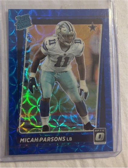 2021 Donruss Optic #245 Micah Parsons — front