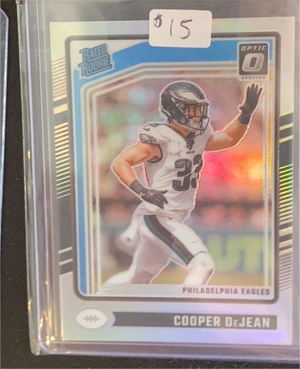 2024 Panini Donruss Optic #221 Cooper DeJean Rated Rookie — front
