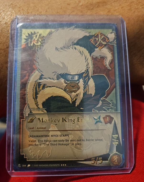 Naruto CCG 2002 #164 Monkey King Enma — front
