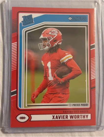 2024 Panini Donruss #398 Xavier Worthy — front