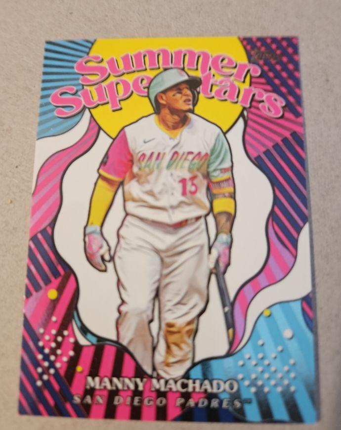 2025 Topps Series 2 #SS-46 Manny Machado Summer Superstars — front