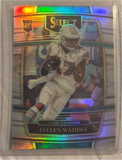 2021 Panini Select Football Concourse #48 Jaylen Waddle — front