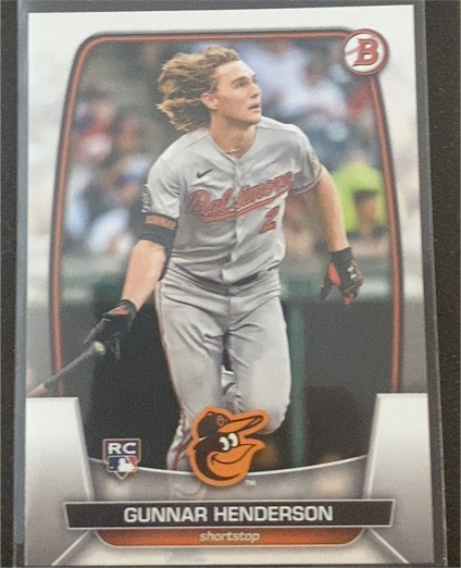 2023 Bowman #65 Gunnar Henderson — front