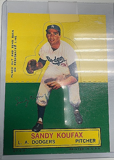 1964 Topps Stand Ups Sandy Koufax — front