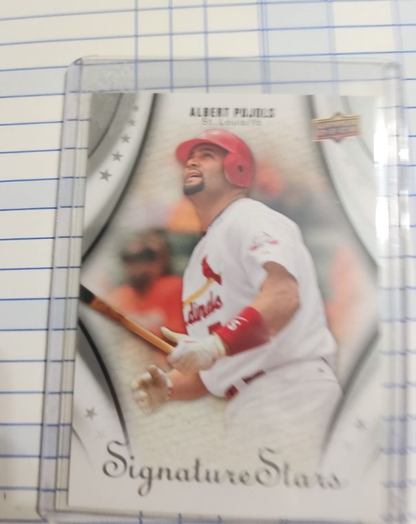 2009 Upper Deck Signature Stars #8 Albert Pujols — front