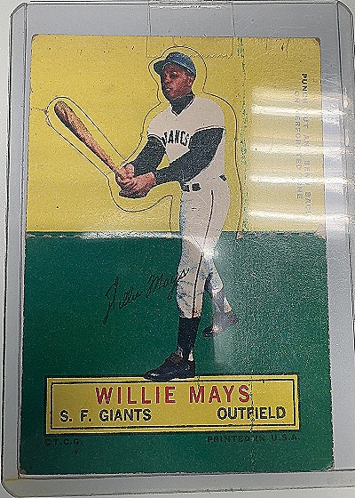 1964 Topps Stand-Up #Willie Mays — front