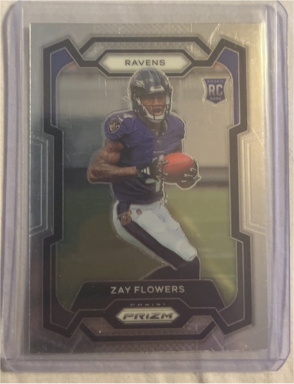 2023 Panini Prizm #307 Zay Flowers — front