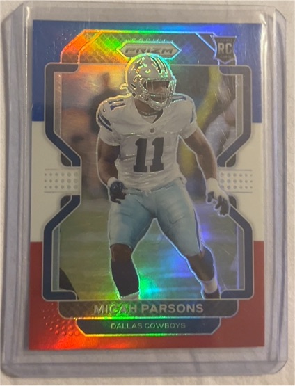 2021 Panini Prizm #382 Micah Parsons — front