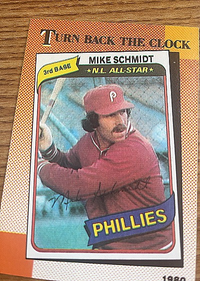 1990 Topps #662 Mike Schmidt — front