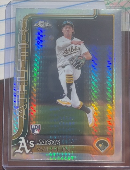 2025 Topps Chrome #96 Jacob Wilson — front