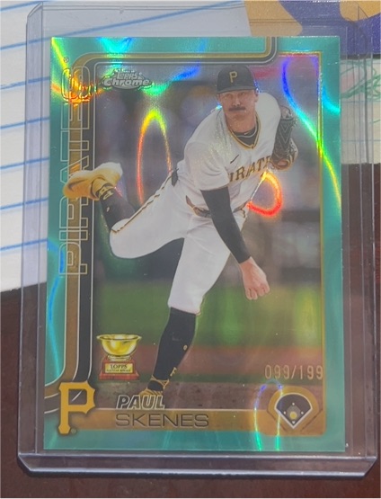 2025 Topps Chrome #300 Paul Skenes — front