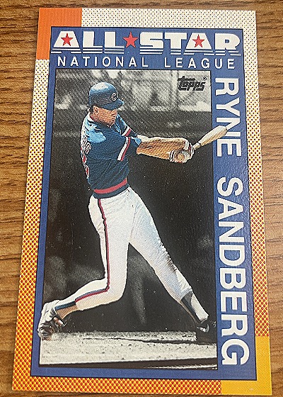 1990 Topps All-Star #398 Ryne Sandberg — front