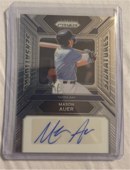 2024 Panini Prizm Sensational Signatures Mason Auer — front
