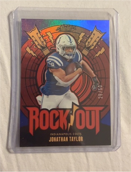2024 Panini Absolute Rock Out #RO-JTR Jonathan Taylor — front