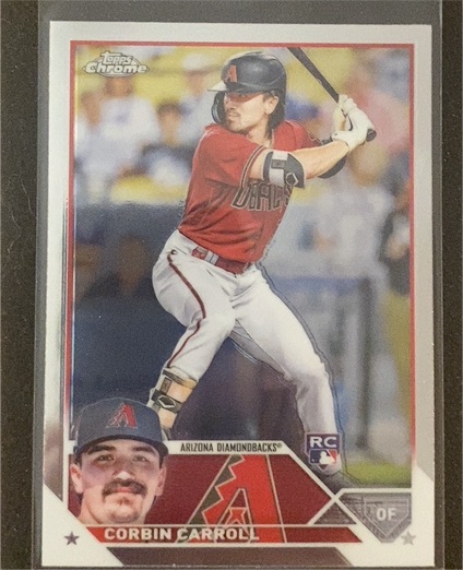 2023 Topps Chrome #95 Corbin Carroll — front