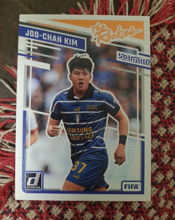 2023-24 Panini Donruss The Rookies #23 Joo-Chan Kim Suwon Samsung Bluewings — front