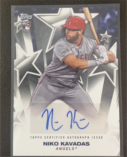 2025 Topps Series 1 Baseball Stars #BSA-NK Niko Kavadas — front