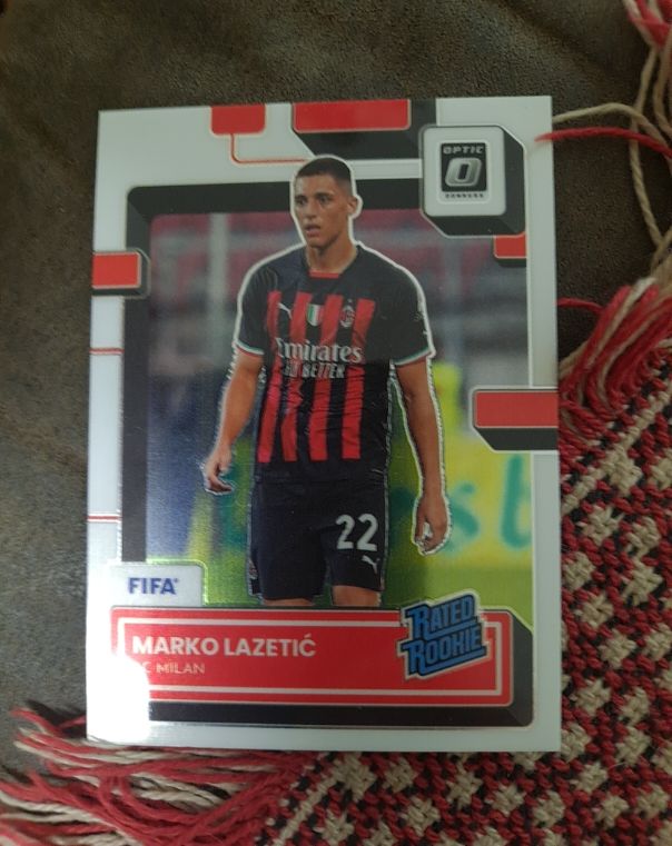 2022-23 Donruss Soccer Optic #176 Marko Lazetic — front