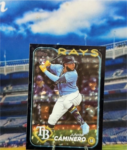 2024 Topps Series 2 #628 Junior Caminero — front