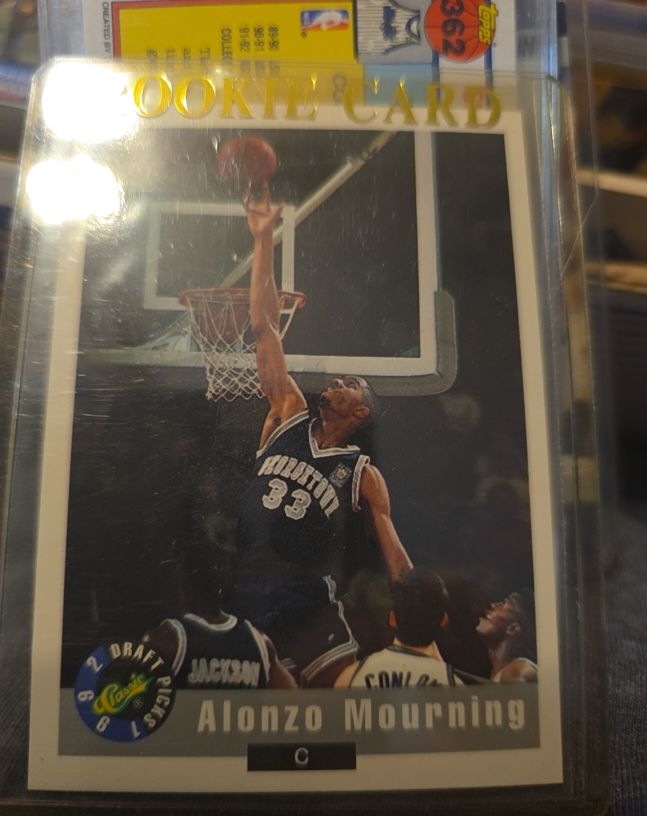 1992 Classic Draft Picks #60 Alonzo Mourning — front