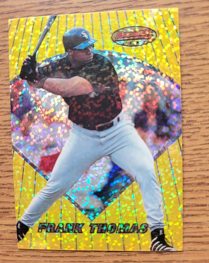 1996 Bowman's Best #13 Frank Thomas — front
