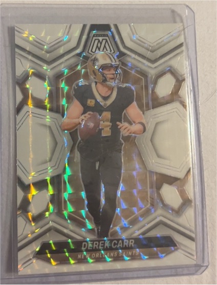 2024 Panini Mosaic #155 Derek Carr — front