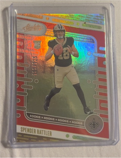2024 Panini Absolute #194 Spencer Rattler — front