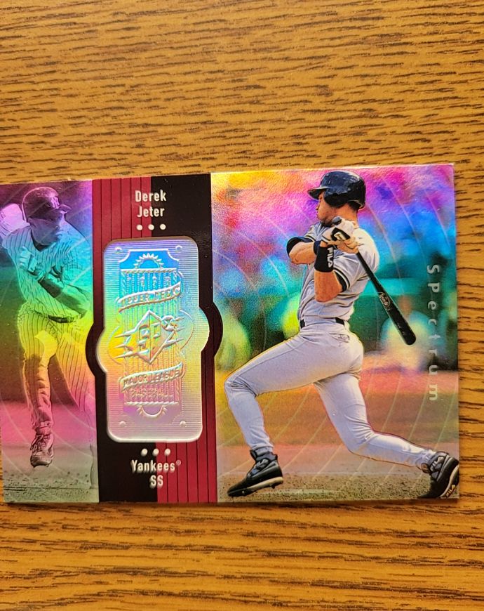 1998 Upper Deck SPx Finite Spectrum #305 Derek Jeter — front