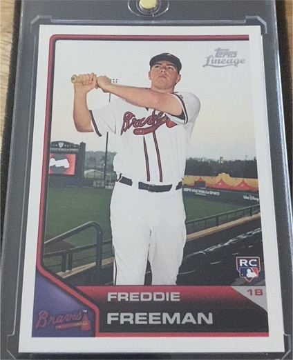 2011 Topps Lineage #146 Freddie Freeman RC — front