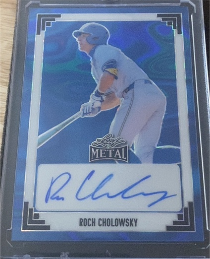 2024 Leaf Metal # Roch Cholowsky — front