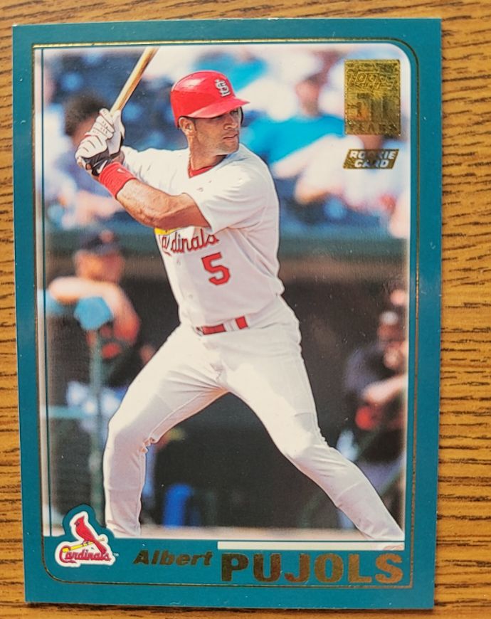 2001 Topps Traded #T247 Albert Pujols — front