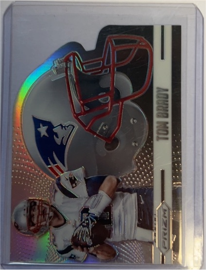 2015 Panini Prizm Helmets #H1 Tom Brady — front